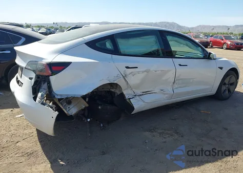 2021 Tesla Model 3 Standard Range Plus Rear-Wheel Drive from USA, damaged, VIN 5YJ3E1EA9MF994855